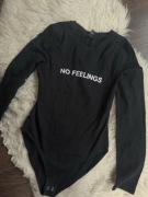 Czarne body no feelings black M forever 21