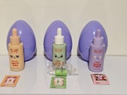 Fluff egg mleczko do twarzy 3 sztuki zestaw