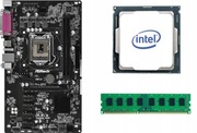 PŁYTA GŁÓWNA ASRock H81 Pro BTC DDR3 HDMI  + CPU + CHŁODZENIE + RAM