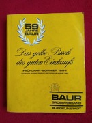 Katalog mody BAUR 1984 typu Otto Quelle PROMOCJA 