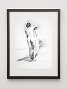 Grafika "Akt podwójny I". ołówek| 19,5 x 28,5cm