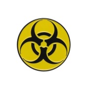 button metalowa przypinka Biohazard Resident Evil