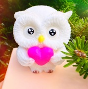 Mydlana sowa mydło ręczna praca