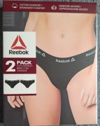 REEBOK figi damskie 2-pak, rozmiar L (42), 57% bawełna, 38% poliester