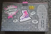 Łyżwy figurowe regulowane Play Ground 34–37 | NOWE | stal nierdzewna