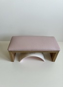 Podpórka poduszka pod dłoń do manicure | ekoskóra | miejsce na lampę UV