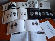 Katalogi zegarków Breitling, Omega, Tag Heuer, Longines