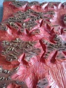 Forma do barwienia tkaniny