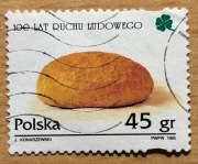 3399, * kasowany, 100 lat Ruchu Ludowego