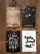 Tabliczka dekoracyjna tabliczka z napisem ozdobna tabliczka