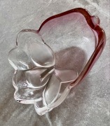 Walther Glass - kryształowa patera - jabłko