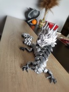 Smok zabawka model ruchomy przeguby