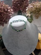 Bransoletka na gumce hematite