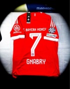 M) Gnabry 7 Bayern Monachium 2025/26 Jersey Piłkarska Nowa Czerwona T-shirt