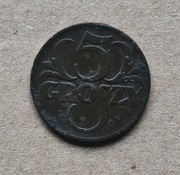 5 groszy 1928 - II RP
