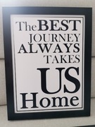 Obraz plakat czarno biały 