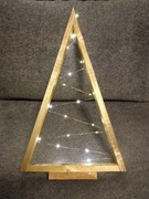 Choinka drewniana stroik