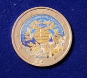 2 EURO GRECJA 2021 KOLOR
