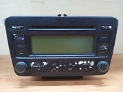 Volkswagen RCD 300 Radio Samochodowe Fabryczne KOD Plomba VW