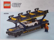LEGO 60336 Wagon z wjazdem i autem 60198 60337 