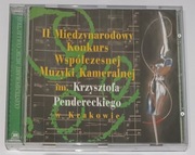 II Międzynarodowy Konkurs im. Krzysztofa Pendereckiego CD 1997