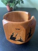 Serwetnik drewno oliwne