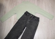 Zestaw ciuchów H&M ze sweterkiem