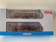 PIKO 58231 Zestaw 2 wagony niskoburtowe 401ZI Eams PKP ep.Vc nowe