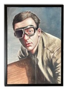 OBRAZ WSPÓŁCZESNY tytył: "PORTRET SKRYTY IV" autor: Sylwester Stabryła