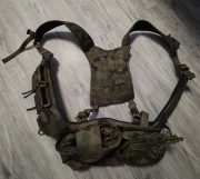 Zestaw pas taktyczny + szelki + ładownice + apteczka Templars Gear