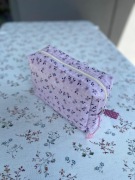 Kosmetyczka neseser DIY we kwiaty 