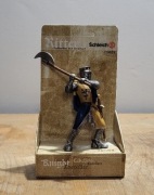 Schleich rycerz herbu Lew piechur z toporem figurka model wycofany