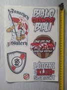 ŁKS Łódź Arkusz vlep #4