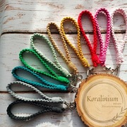 Brelok breloczek do kluczy prezent makrama zawieszka