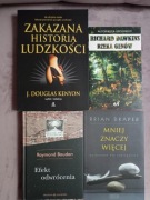 Zestaw 4 książek popularnonaukowych i filozoficznych 