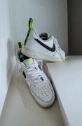Buty damskie - Nike - Air Force 1' 07 - sneakersy BIAŁE skórzane buty r 44 