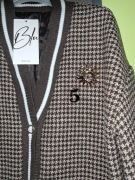 Bomberka brąz przypinki