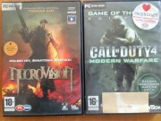 Puste pudełka opakowania po grach PC- DVD-ROM