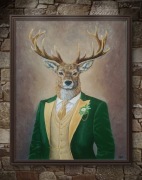 Obraz akrylowy 40x50 "Dziedzic Lasu"