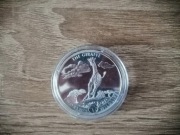 World's Wildlife - The Giraffe1 Oz Silver