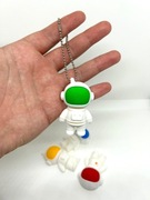 Kosmonauci 3d - druk, brelok