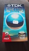 Kasety vhs TDK E-240 2szt