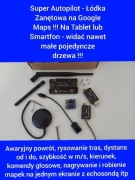Łódka Zanętowa Autopilot GPS APM 2.8 na tablet Google Maps 