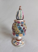 Lampion ceramiczny, lampa śródziemnomorska vintage