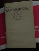 Tadeusz Kotarbiński Szkice z historii filozofii i logiki