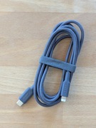 Kabel iPhone LILLHULT USB-C usbc na lightning, szary, 1.5 m