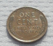 USA Abraham Lincoln Wheat Ears penny 1 cent 1945 Filadelfia