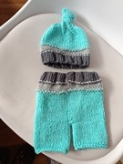 2 Ubranka nowe dla chłopca  do sesji nowordkowej 