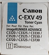 Toner Canon C-EXV49 Cyan [Oryginalny]