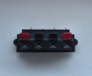 Gniazda głośnikowe wzmacniacz Unitra Diora